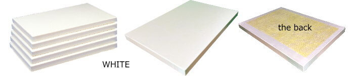 建材・インテリア グラスウールボード 32Kガラスクロス白額縁貼 25mm厚(2×3) (20枚入り)